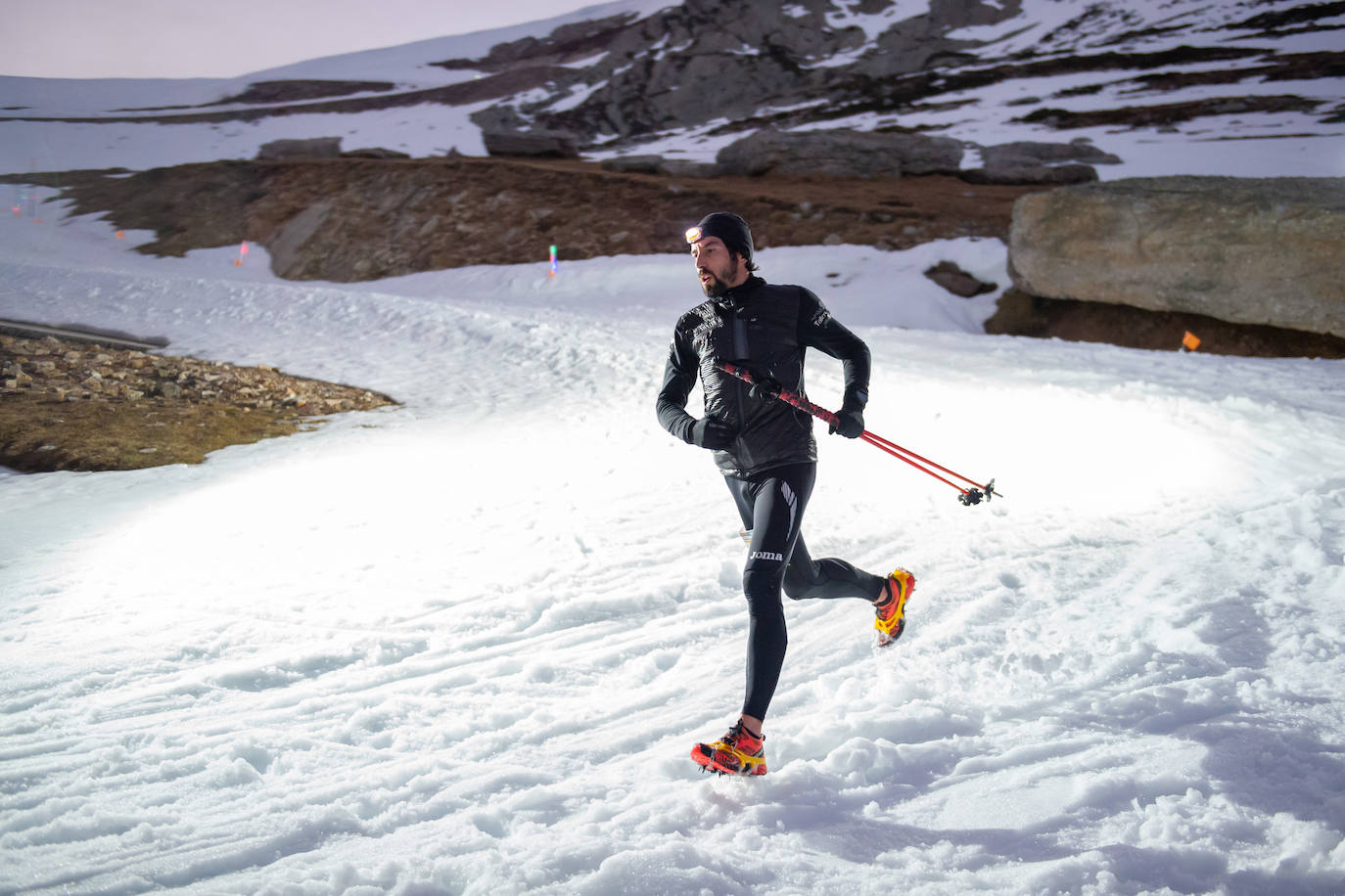 Fotos: &#039;El Chivo Snow Running&#039;, en imágenes