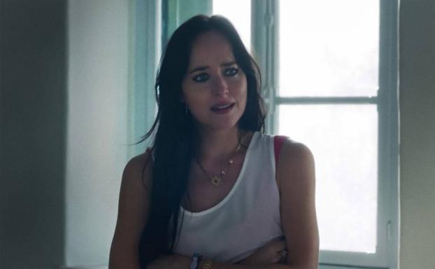 Dakota Johnson, en un fotograma de la película.