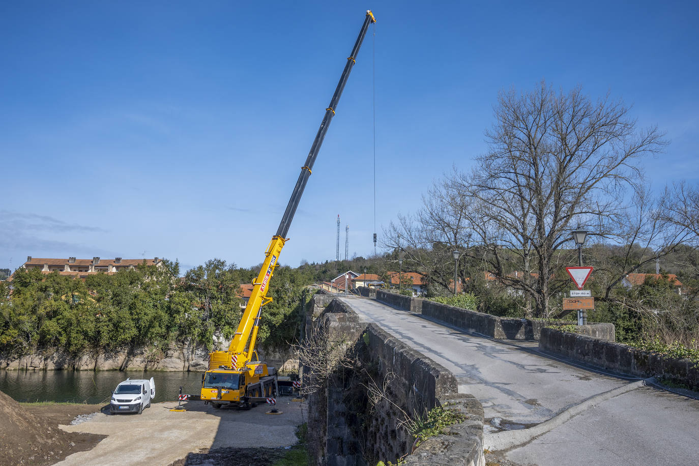 Las obras de consolidación comenzaron de diciembre, después de haber adjudicado, por la vía de emergencia, los trabajos a la empresa Tragsa por valor de unos 300.000 euros.