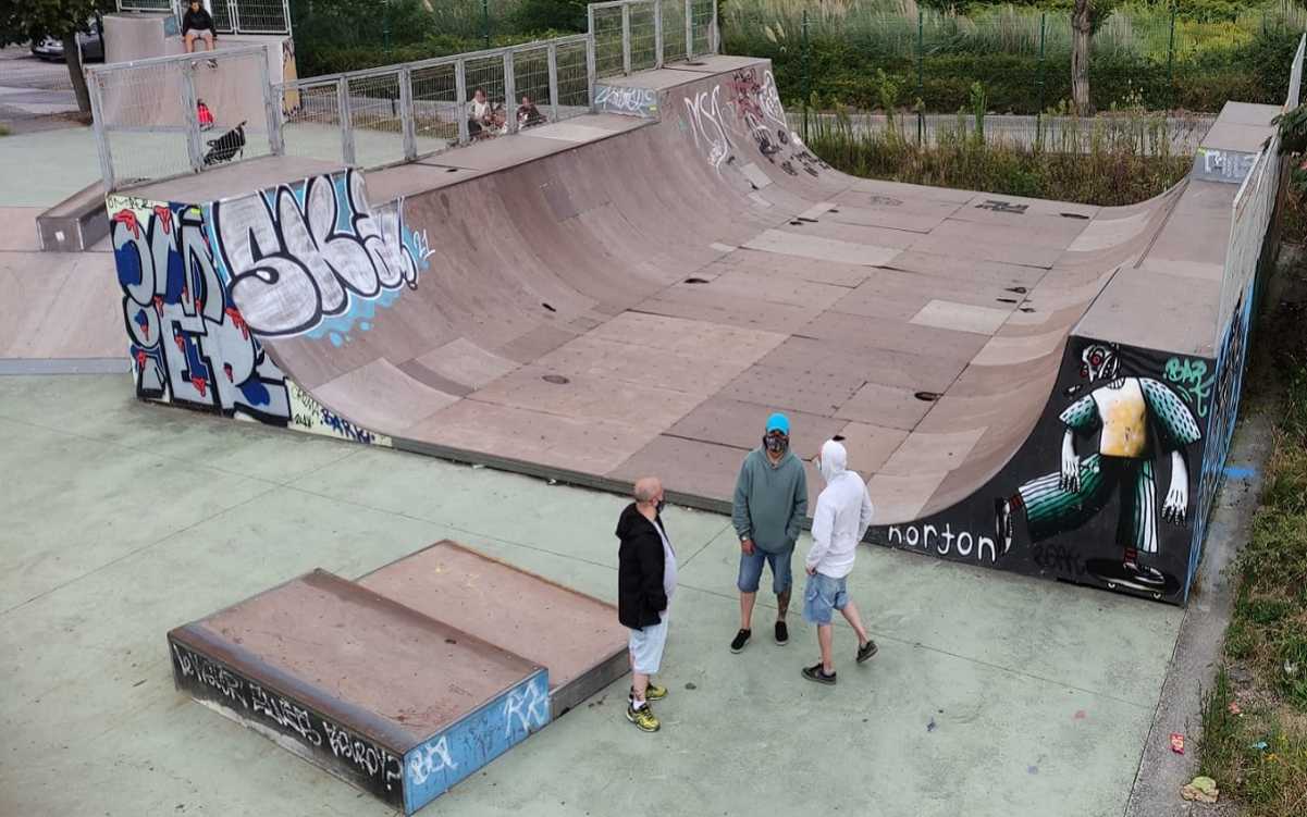 Imagen de archivo del skatepark de Castro. 