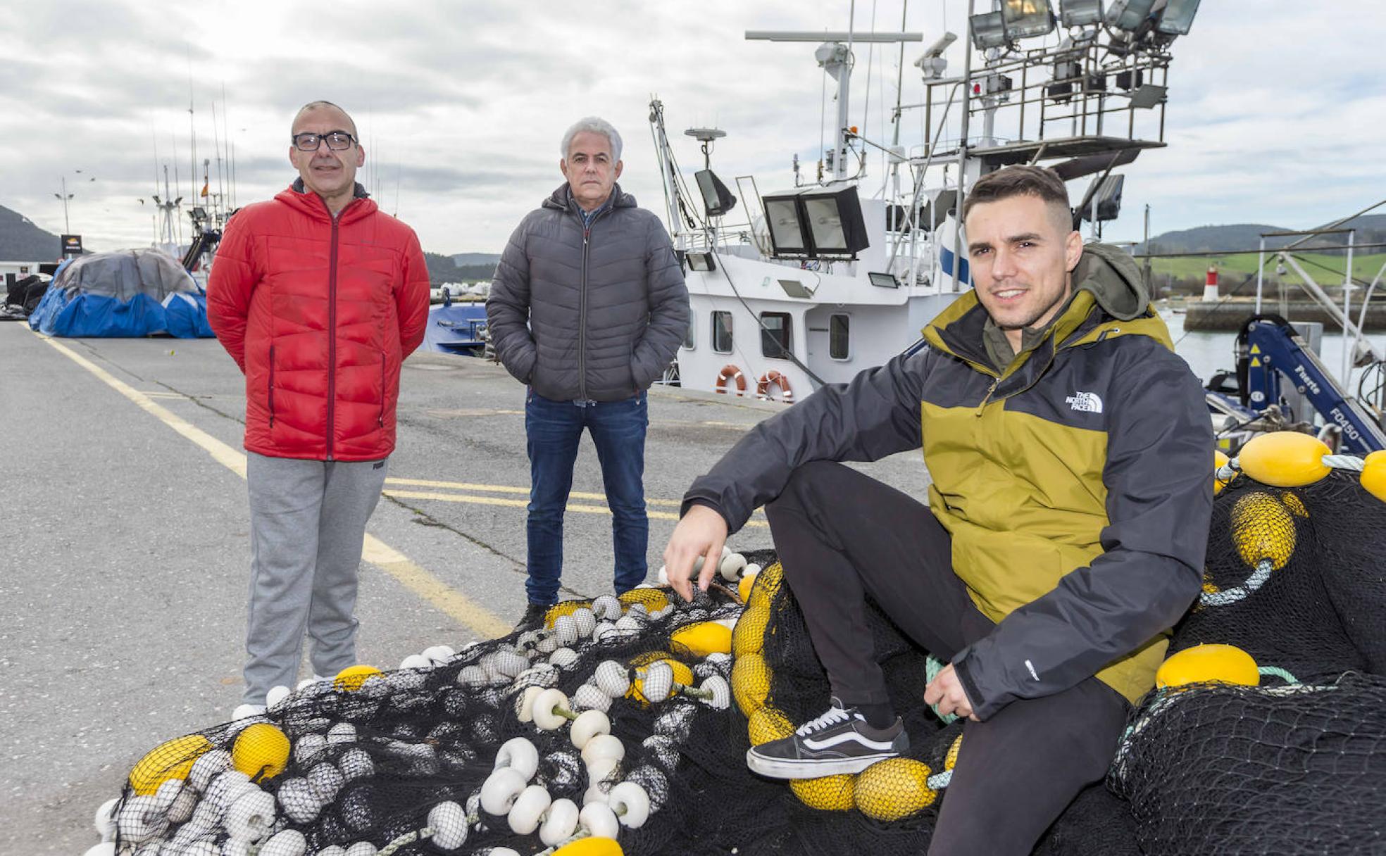 Mariano Solano, Alfredo Sánchez y su hijo Óscar fueron protagonistas de los dos naufragios de 2021.