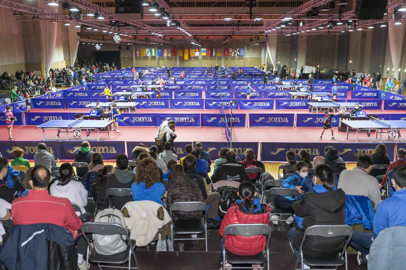 Fotos: El Campeonato de España de tenis de mesa se disputa en Santander