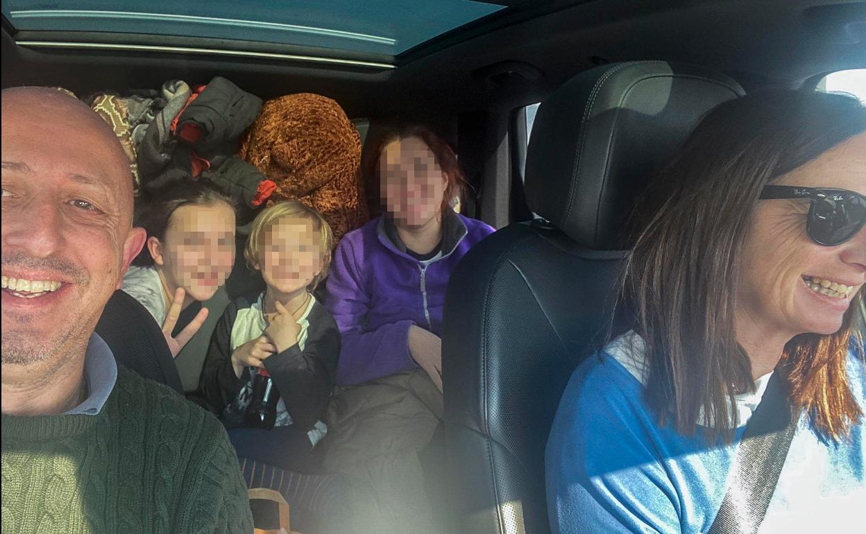 La imagen que Ricardo Garrudo subió el lunes por la tarde a sus redes sociales. 