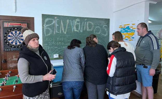 Hemos hablado con los ciudadanos ucranianos esta mañana en La Revilla y San Vicente del Monte. 