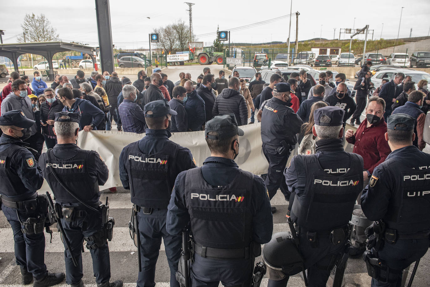 Fotos: Protestas por el precio de la leche