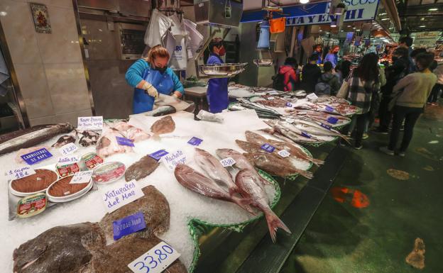 El Mercado de la Esperanza, en esta jornada de martes. 