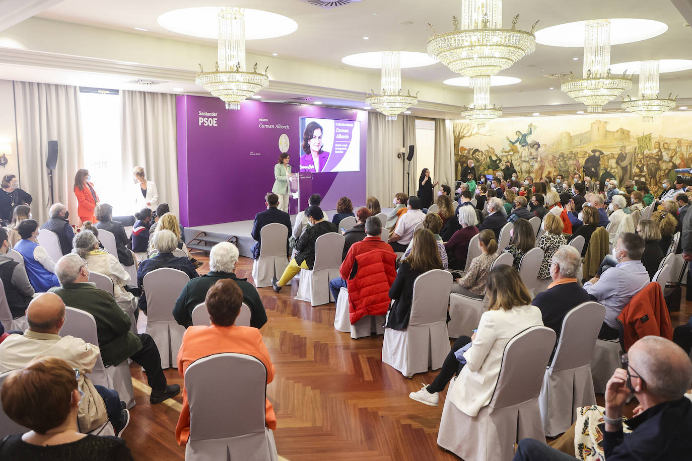 Fotos: Carmen Calvo, protagonista de la IV Edición de los Premios Carmen Alborch