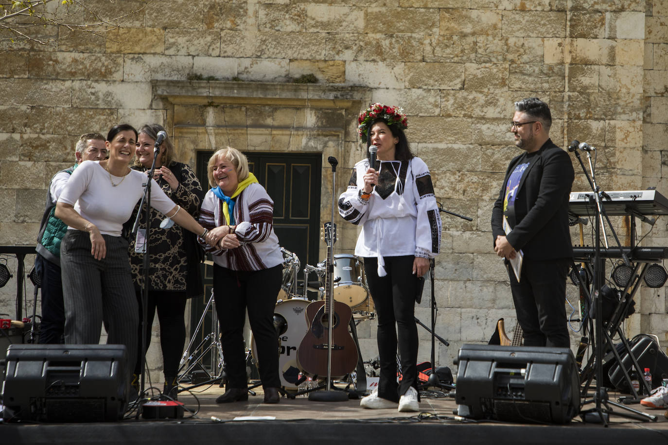 Fotos: Fiesta en solidaridad con Ucrania