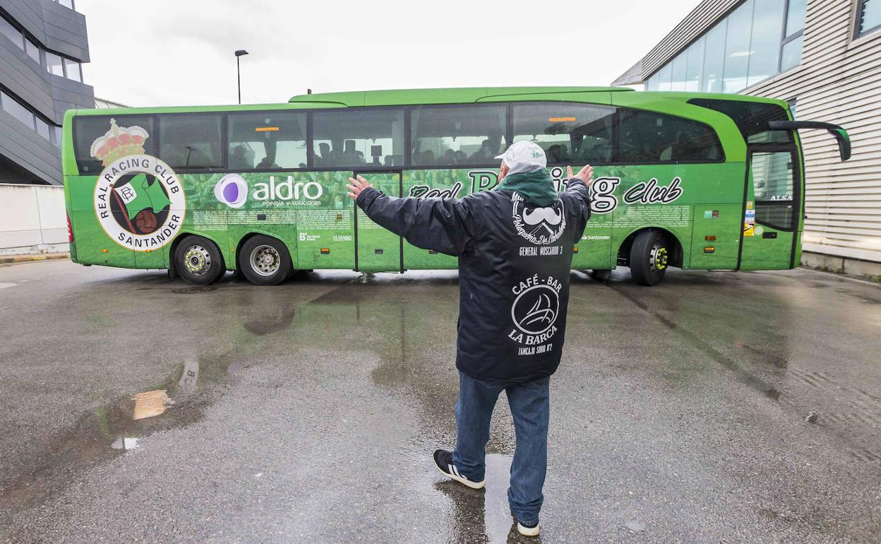 El Racing ya viaja hacia Madrid