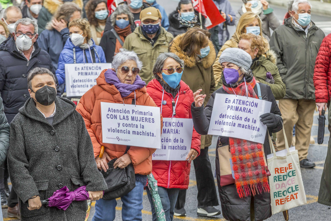 Fotos: La manifestación de Atención Primaria, en imágenes