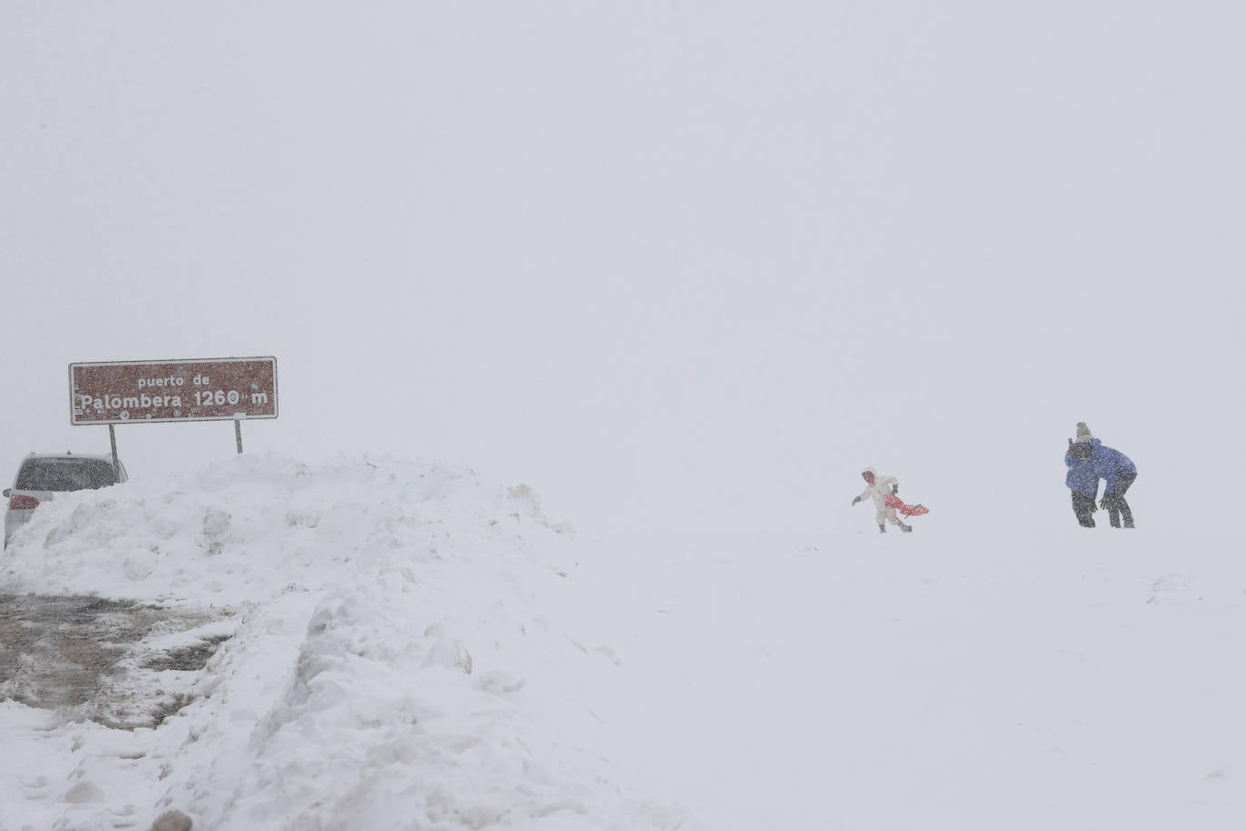 Fotos: Nieve en abril