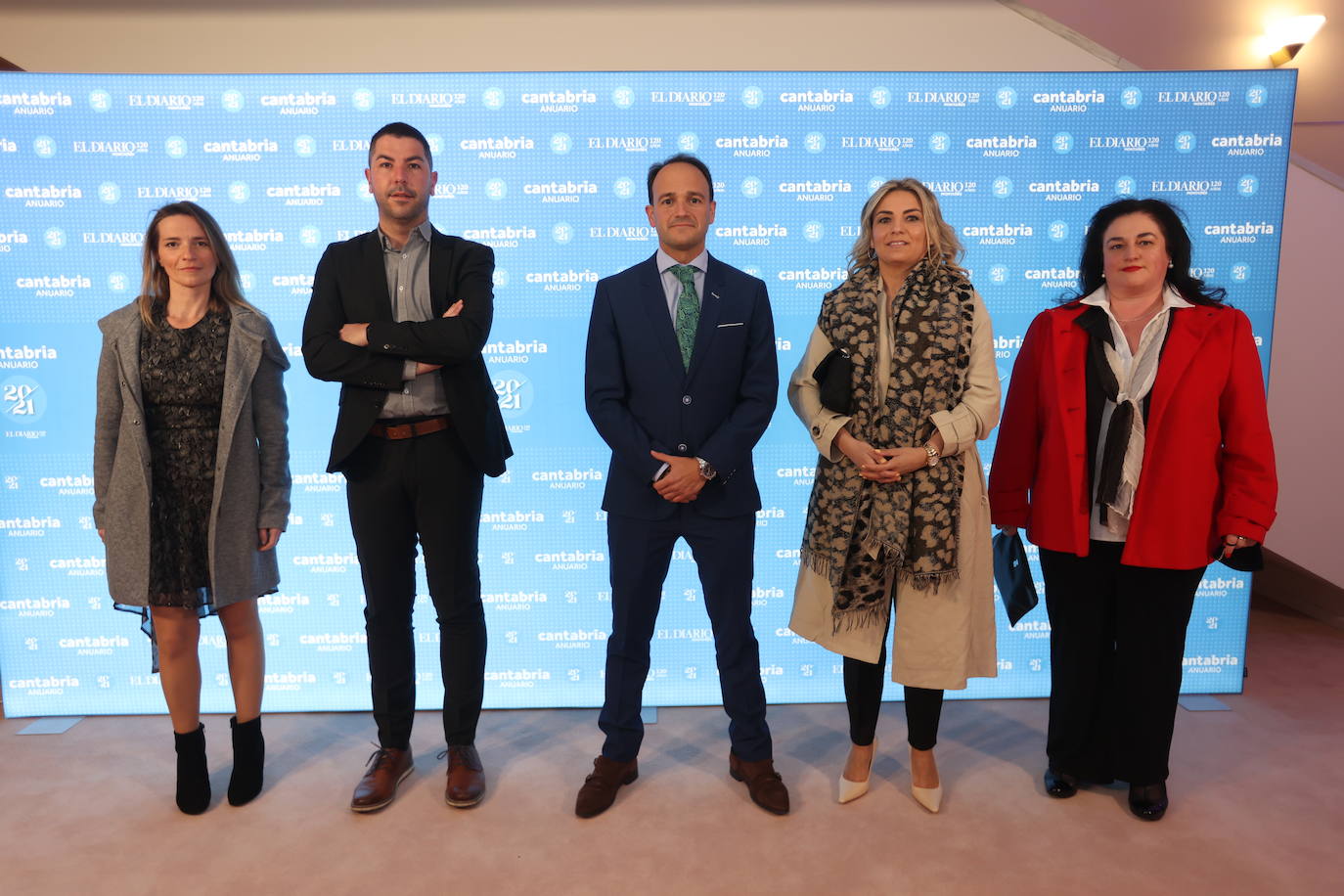 Beatriz Higueras, David Llano, Michel Valdés, Mónica Sainz y Ana Herrero. 