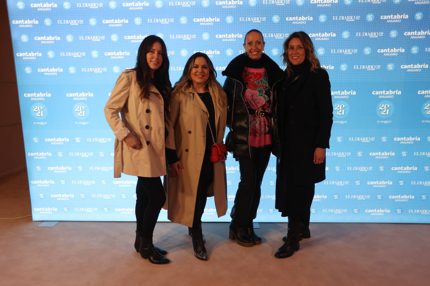 Carmen Mantecón, Alexandra Palazuelos, María Espeso y Esther Quintana.