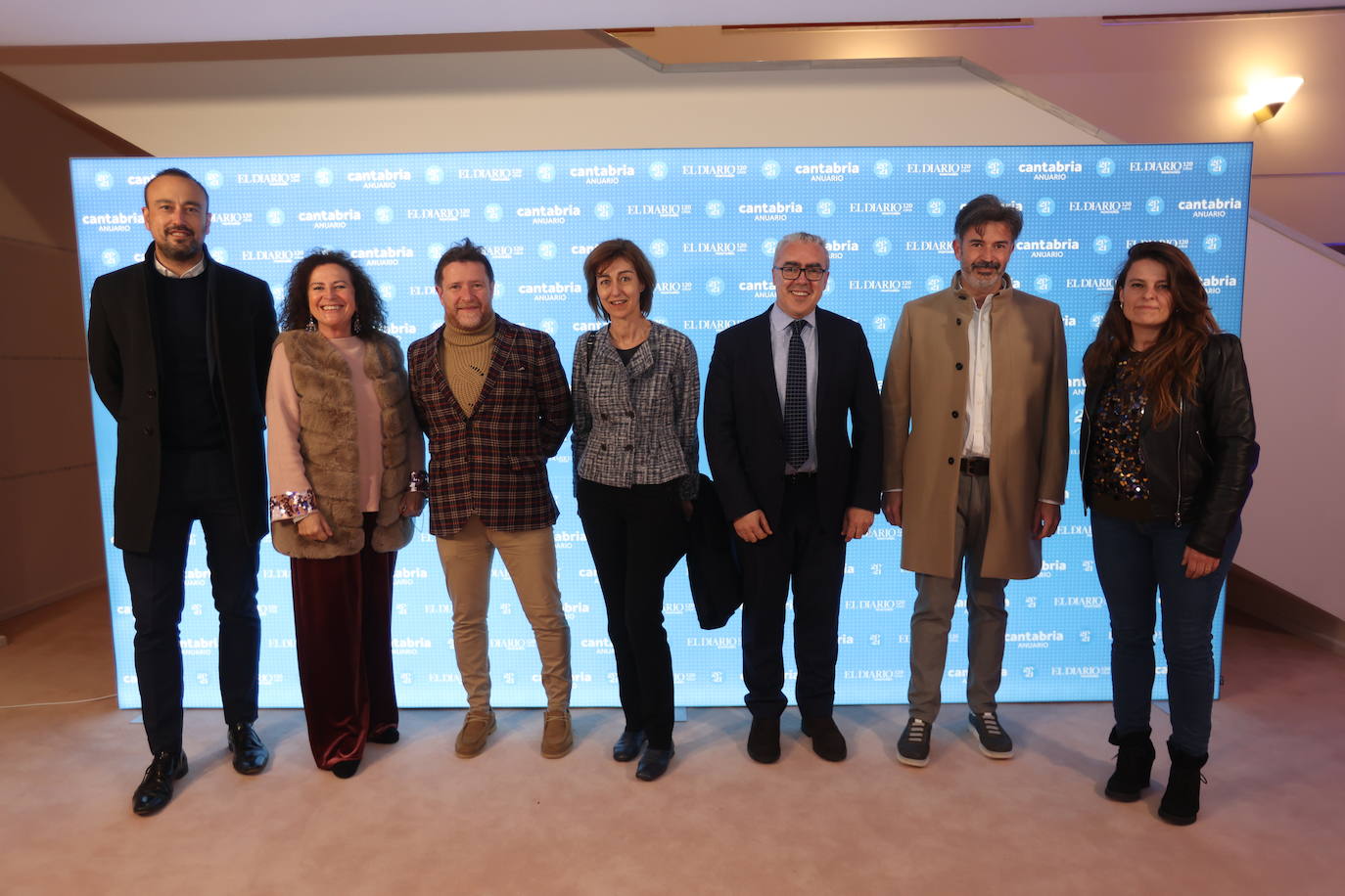 Javier López Estrada, María Teresa Noceda, Vicente Nieto, Amparo Coterillo, Pedro Hernando, Pedro Velarde y Miriam Martínez.