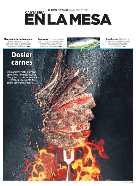 Imagen - Portada del suplemento de esta sábado 9 de abril de 2022.