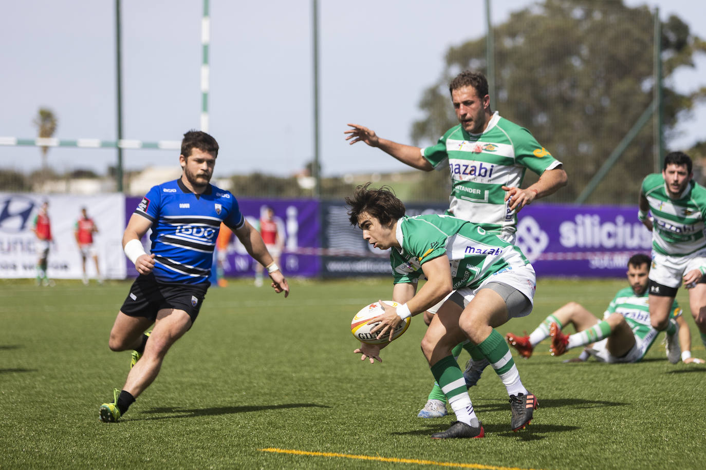 Fotos: El partido entre el Mazabi y el Sant Cugat, en imágenes