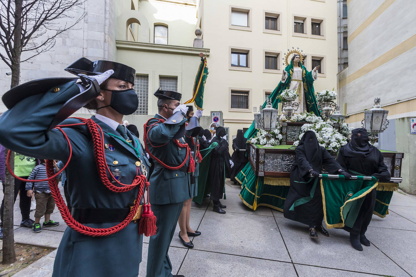 Fotos: La Esperanza vuelve a las calles de Santander