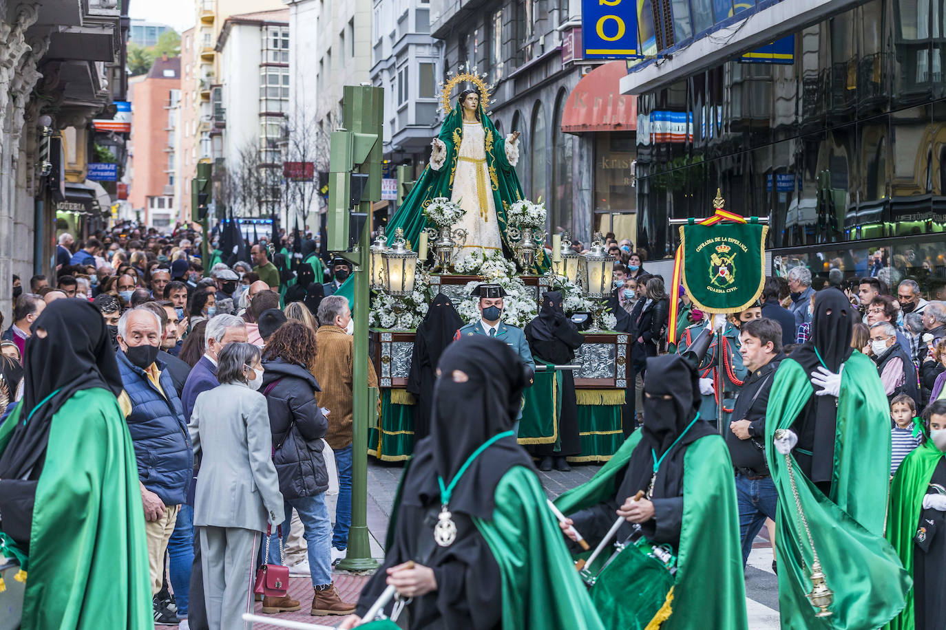 Fotos: La Esperanza vuelve a las calles de Santander