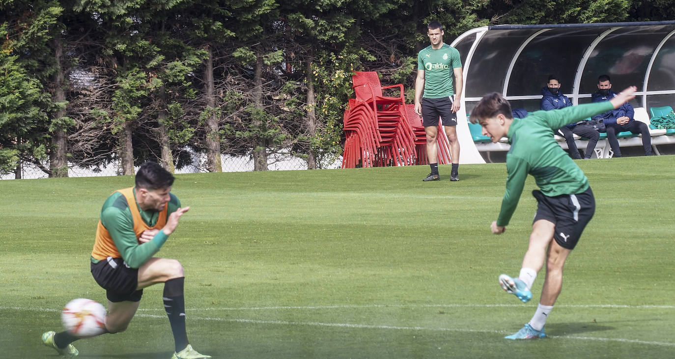 Fotos: Imágenes del entrenamiento del Racing abierto al público