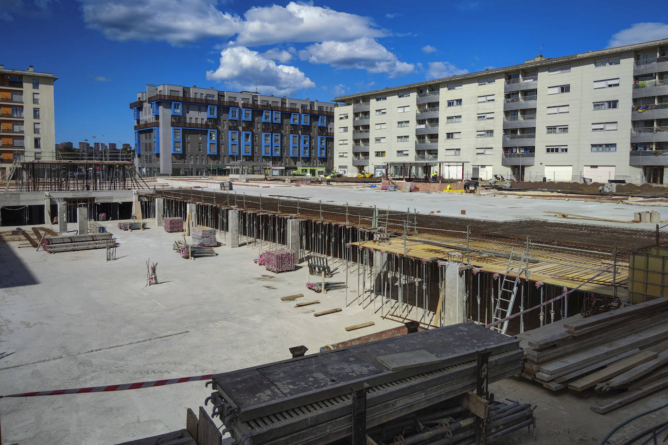 Fotos: Avanzan las obras en Nueva Montaña