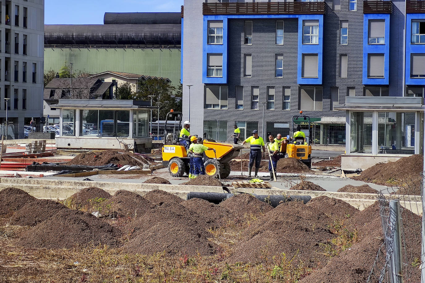 Fotos: Avanzan las obras en Nueva Montaña