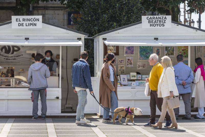 Fotos: Feria de Artesanía en la Plaza de Pombo