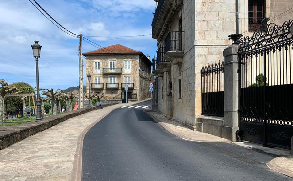 Los trabajos han dado un aspecto novedoso al tramo del barrio en el que se ha actuado 