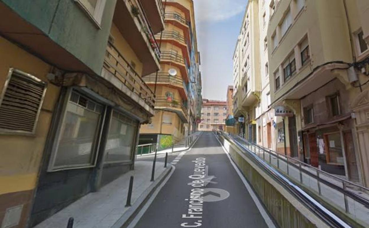 Imagen de Google Maps de Francisco de Quevedo, calle donde se encuentra el domicilio