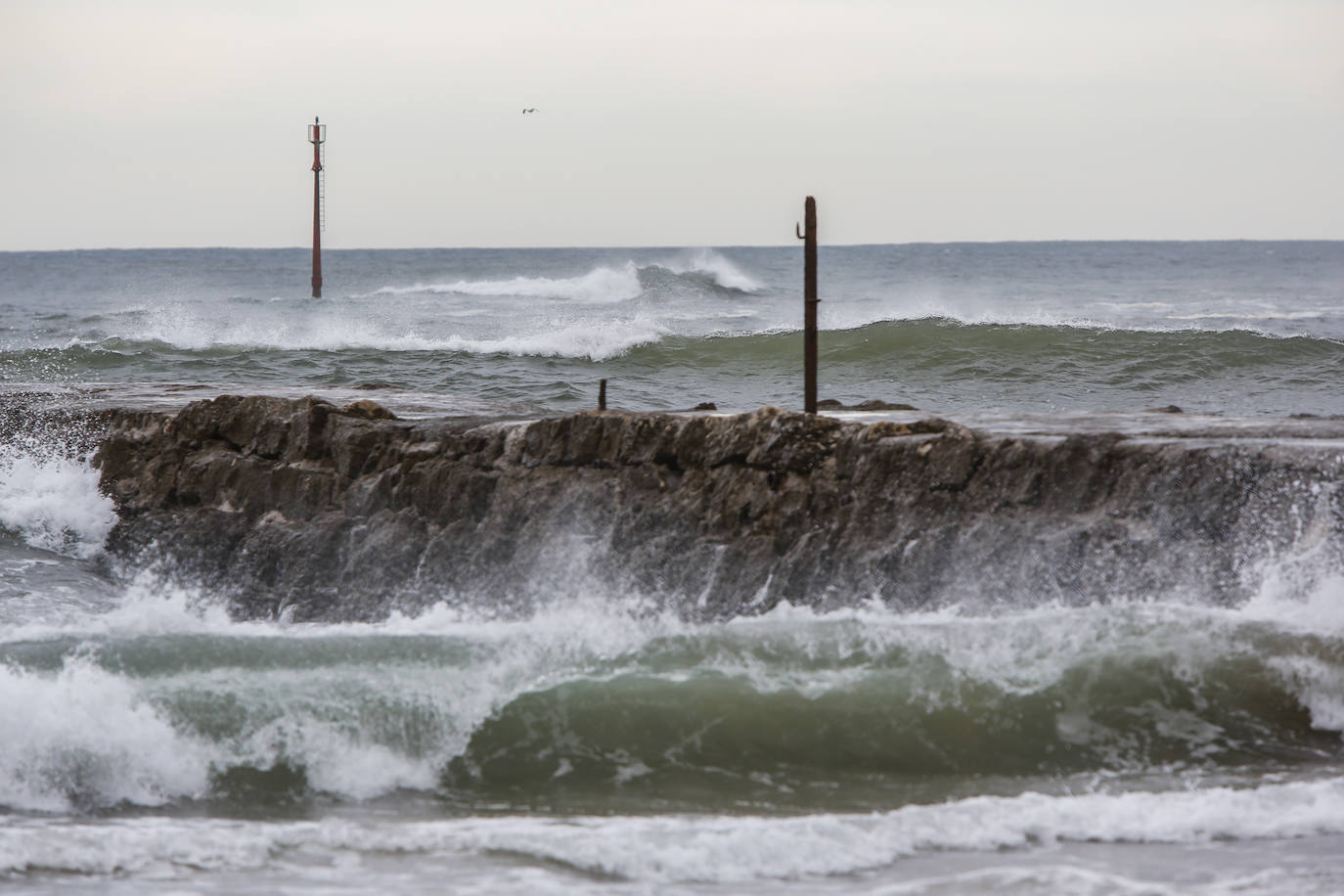 Fotos: El ruido de las olas al chocar