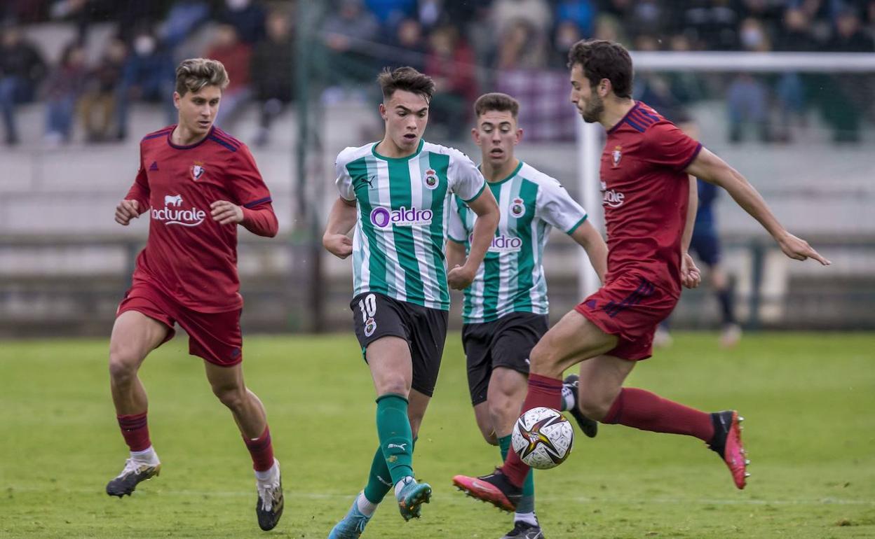 Jugadores del Rayo en un encuentro de hace un par de semanas.