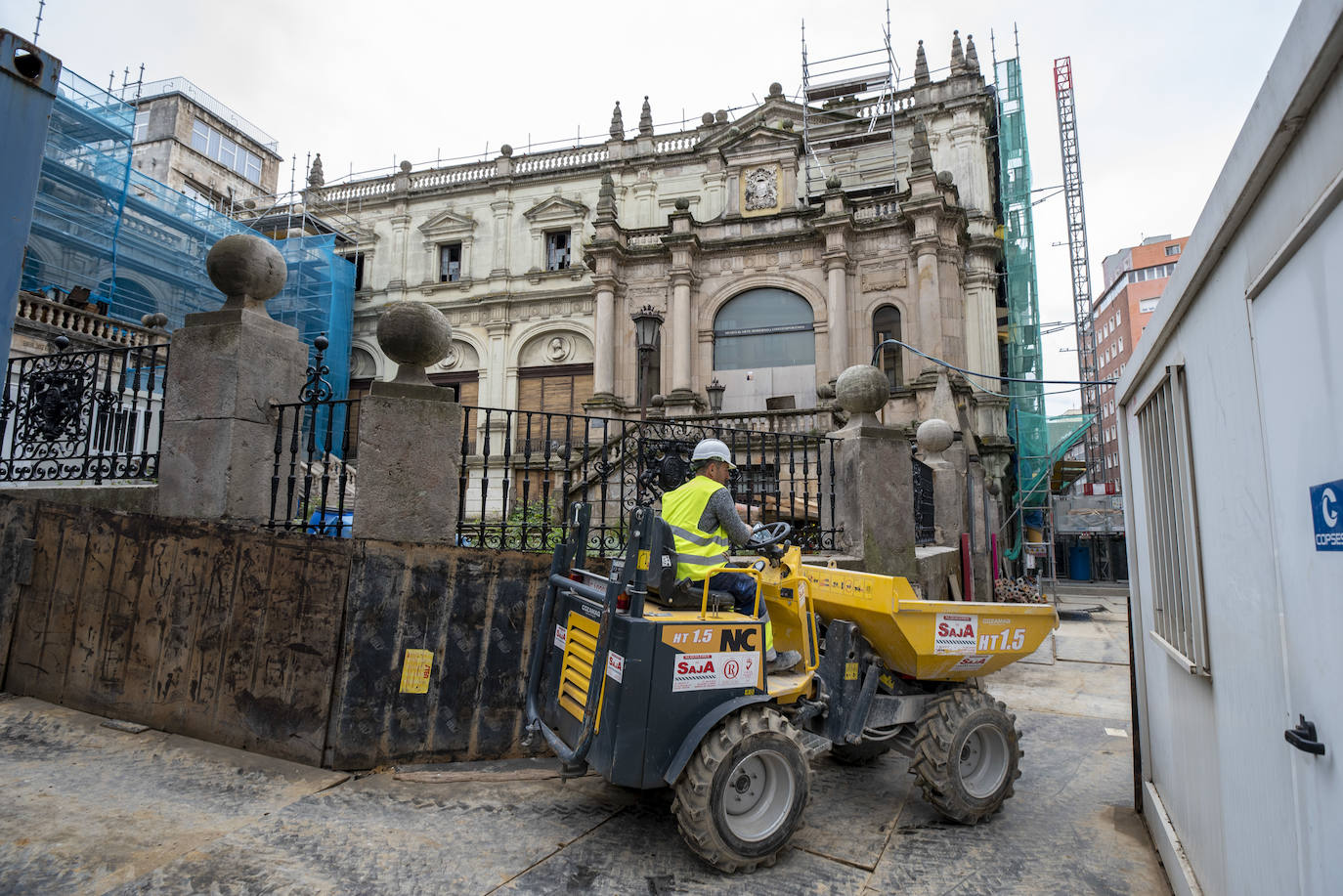 Las obras de reforma integral del MAS, de la Biblioteca de Menéndez Pelayo y de la nueva Biblioteca Municipal esbozan el futuro de La Florida