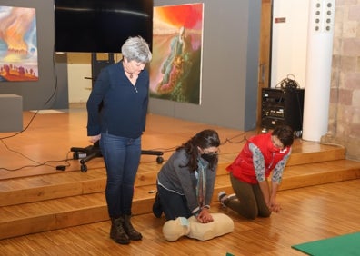 Imagen secundaria 1 - Los participantes pudieron realizar prácticas durante la realización del taller. 