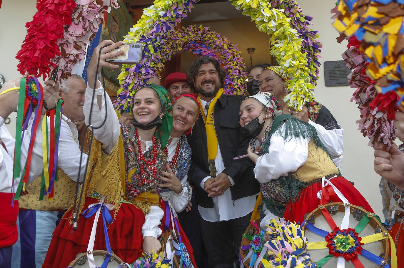 Fotos: Antonio Orozco, cofrade de honor de la Anchoa