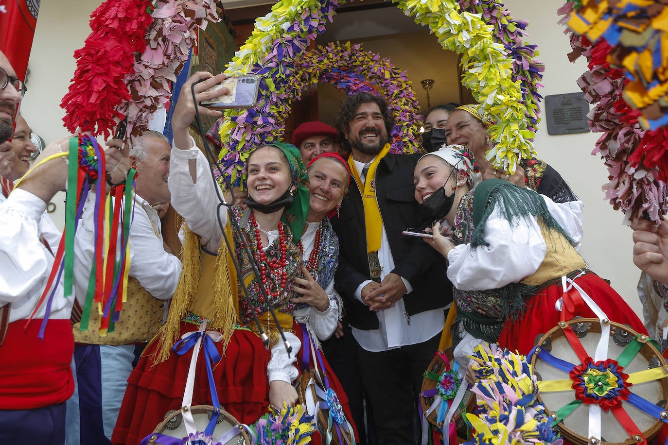 Fotos: Antonio Orozco, cofrade de honor de la Anchoa