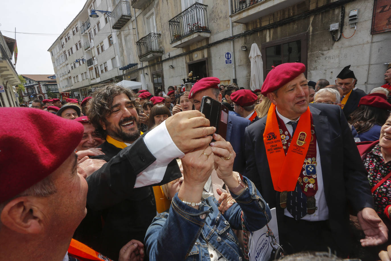 Fotos: Antonio Orozco, cofrade de honor de la Anchoa