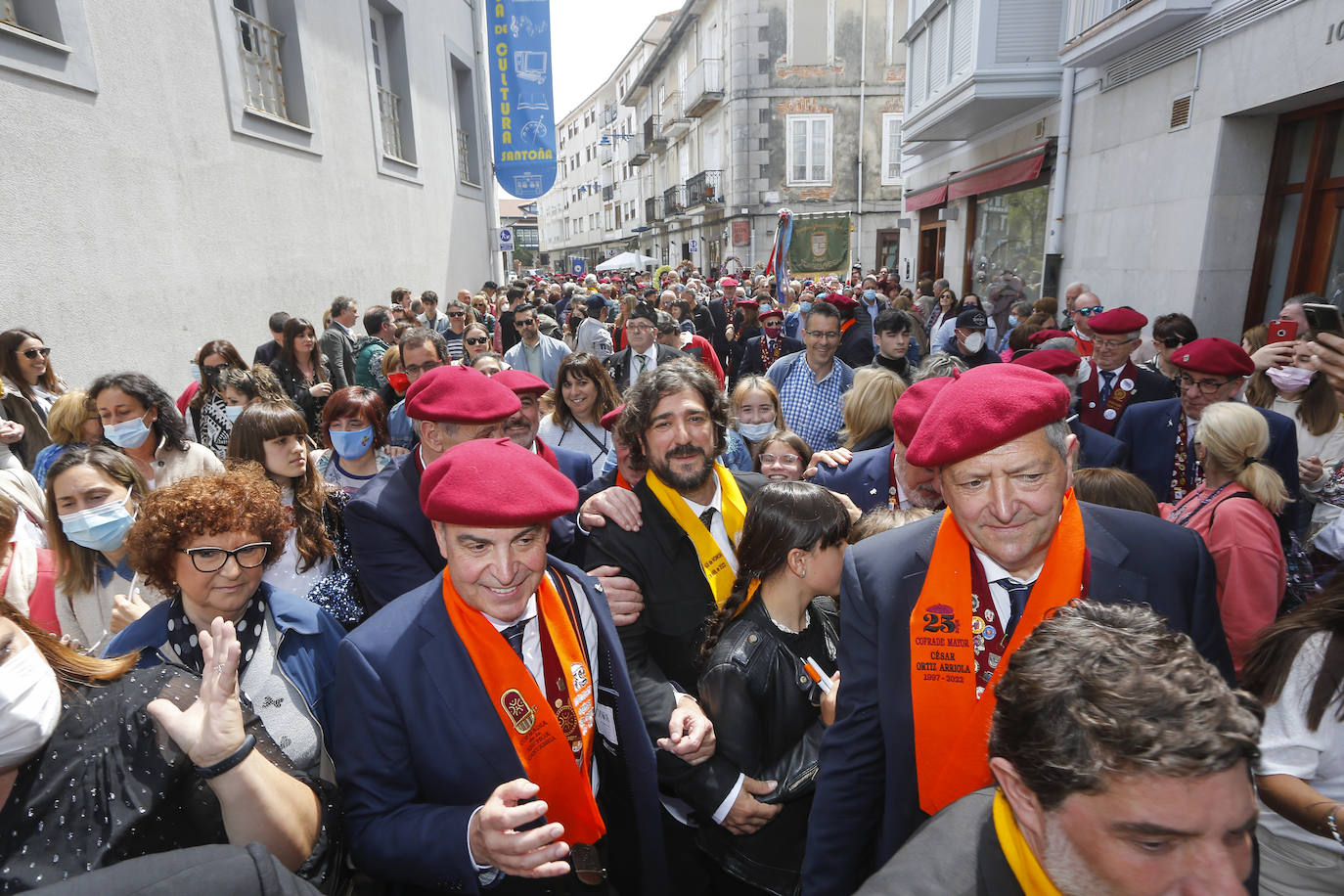 Fotos: Antonio Orozco, cofrade de honor de la Anchoa