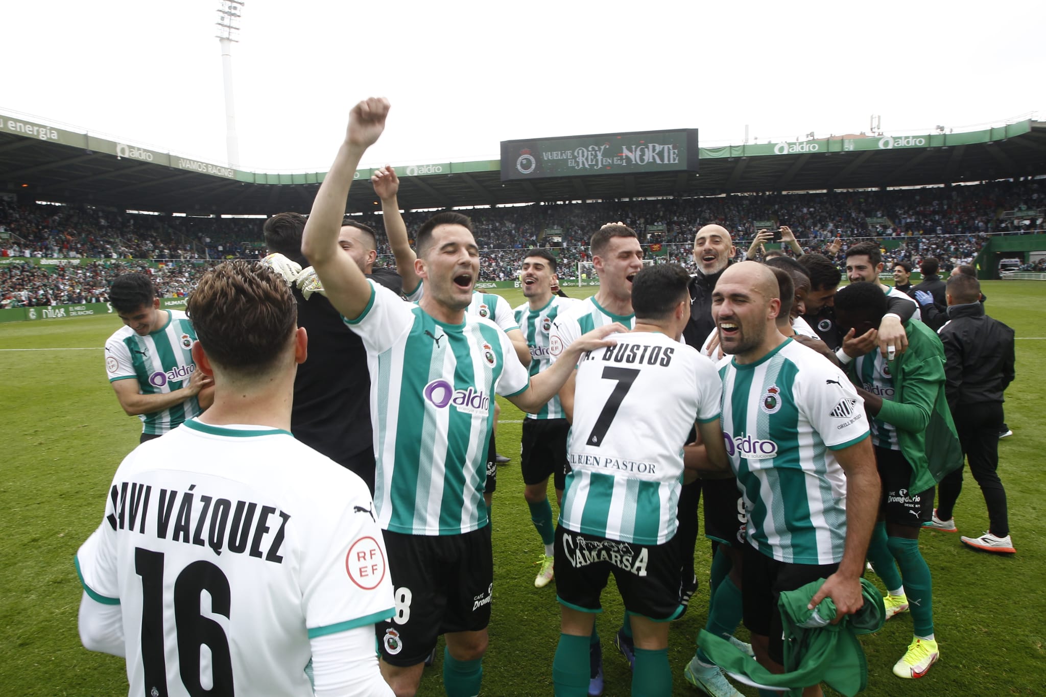 Fotos: El partido del Racing - Celta B, en imágenes