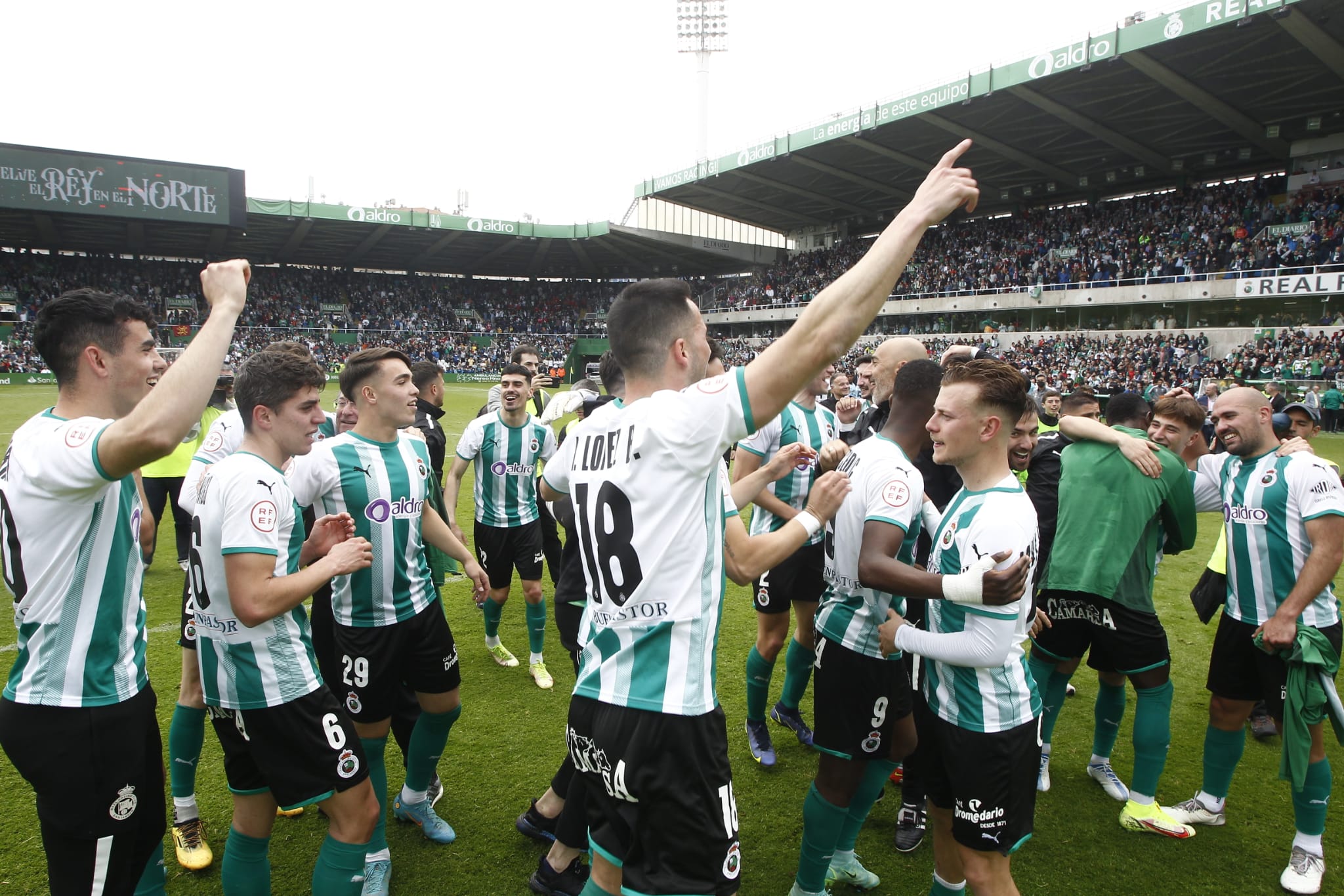 Fotos: El partido del Racing - Celta B, en imágenes