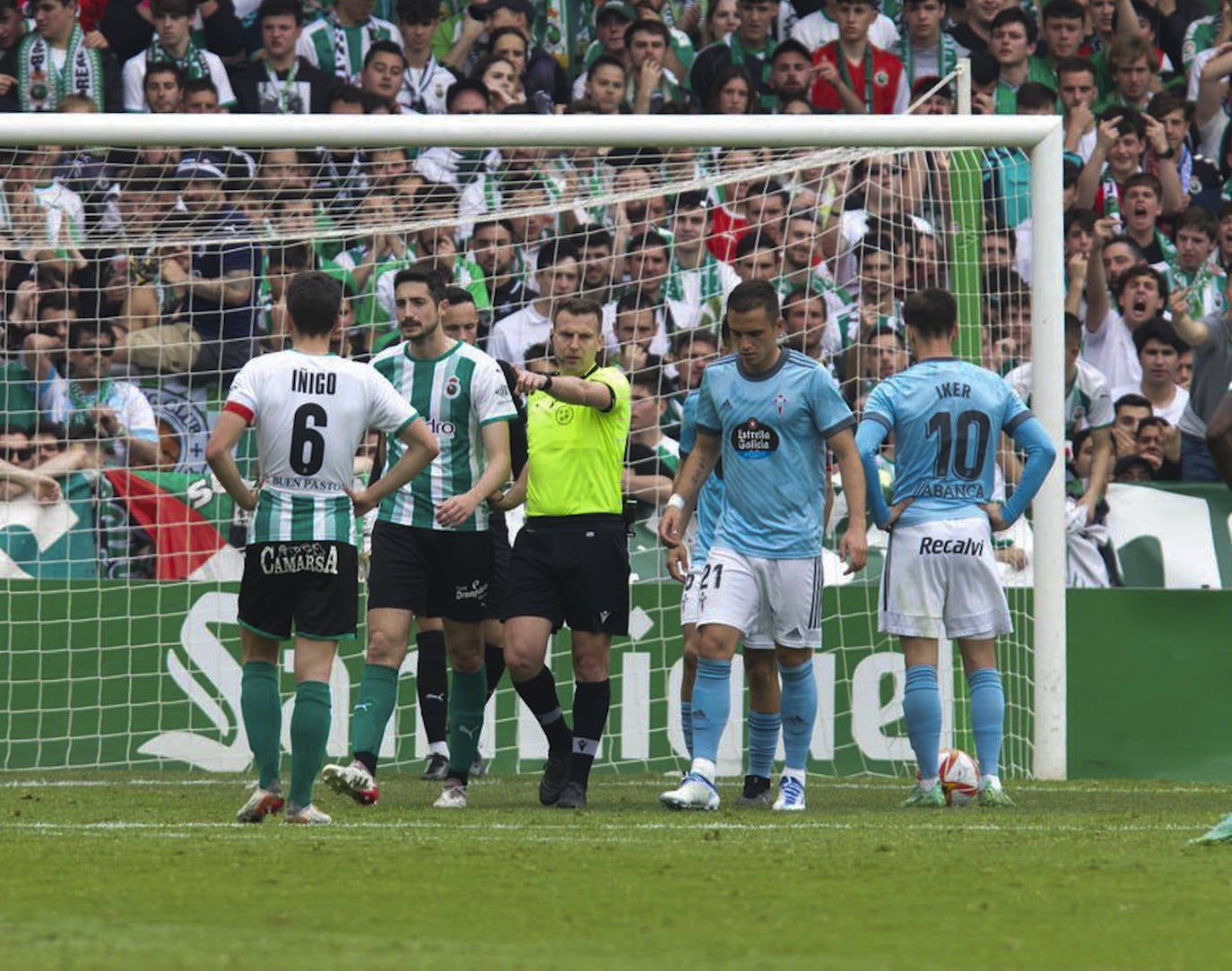 Fotos: El partido del Racing - Celta B, en imágenes