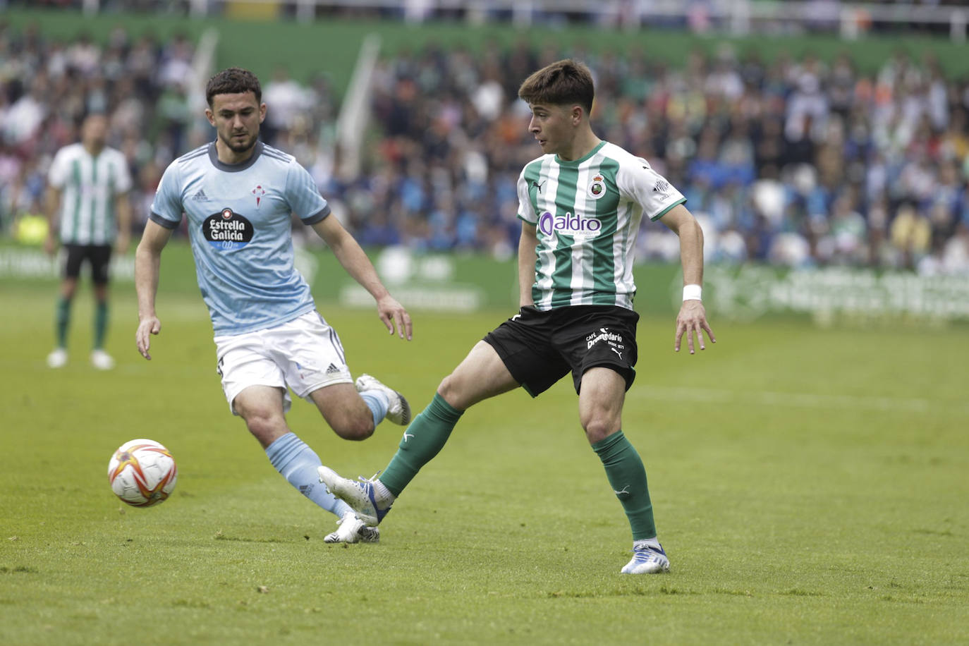 Fotos: El partido del Racing - Celta B, en imágenes