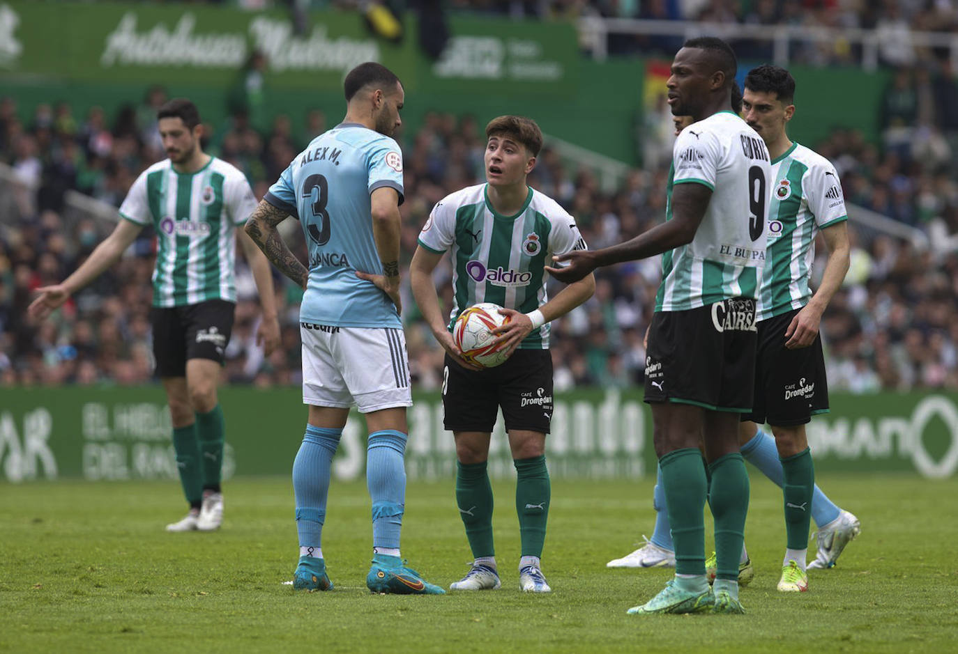 Fotos: El partido del Racing - Celta B, en imágenes