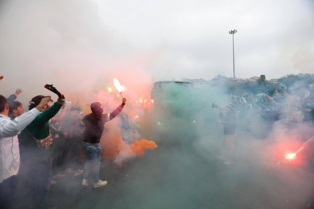 Fotos: Así ha sido el emocionante recibimiento al Racing en El Sardinero