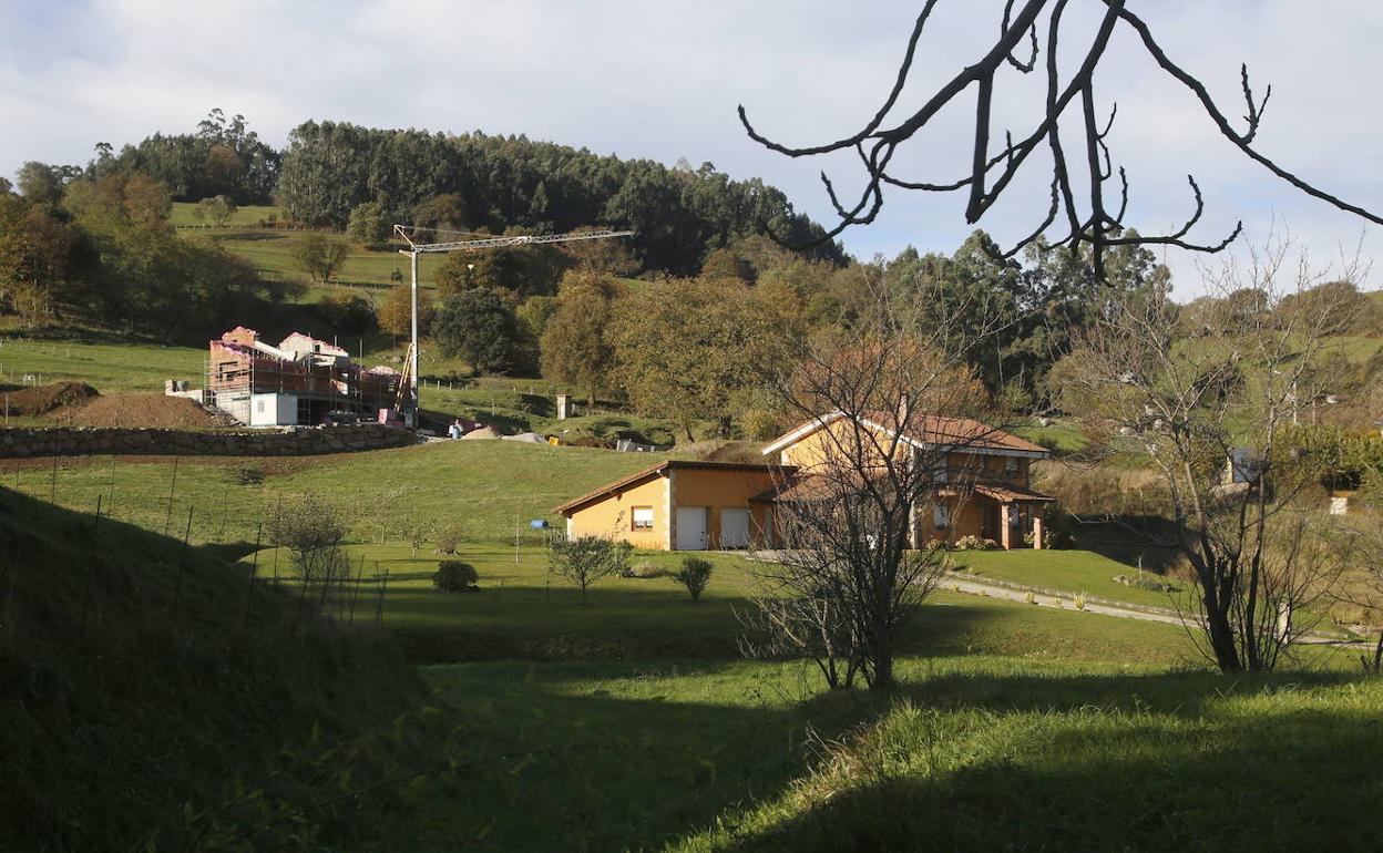 Imagen de archivo de una construcción en Obregón.