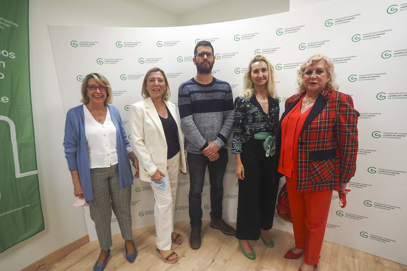 Mariví Rodríguez, Celia García, Javier Anchuelo, Beatriz López Muñiz y Marí Luz Fernández.