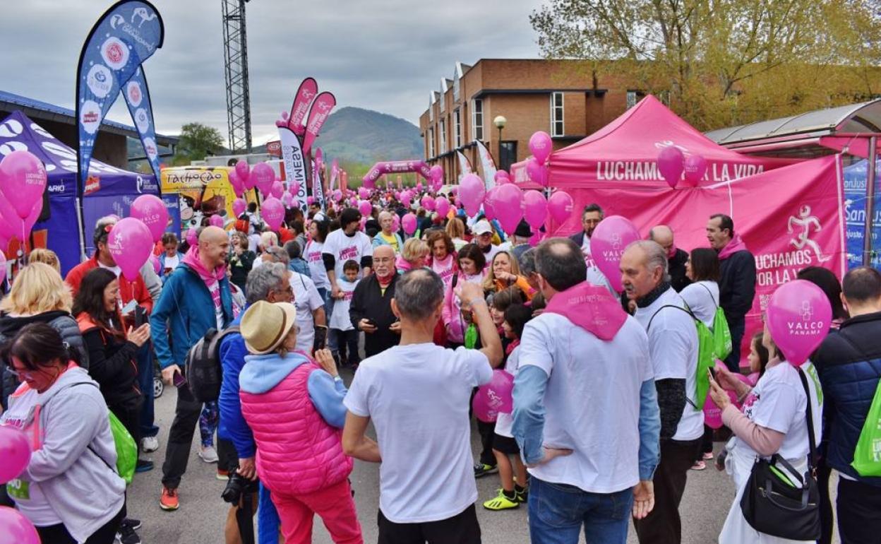 La marcha tendrá como lugar común el complejo deportivo de Los Corrales.