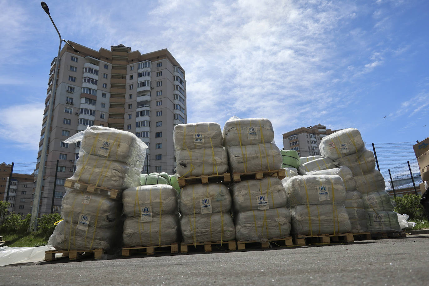 Fotos: La solidaridad cántabra llega a Bucha