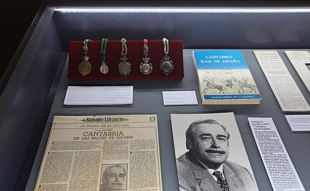 Imagen principal - La exposición muestra una gran variedad de trabajos de Pereda de la Reguera 