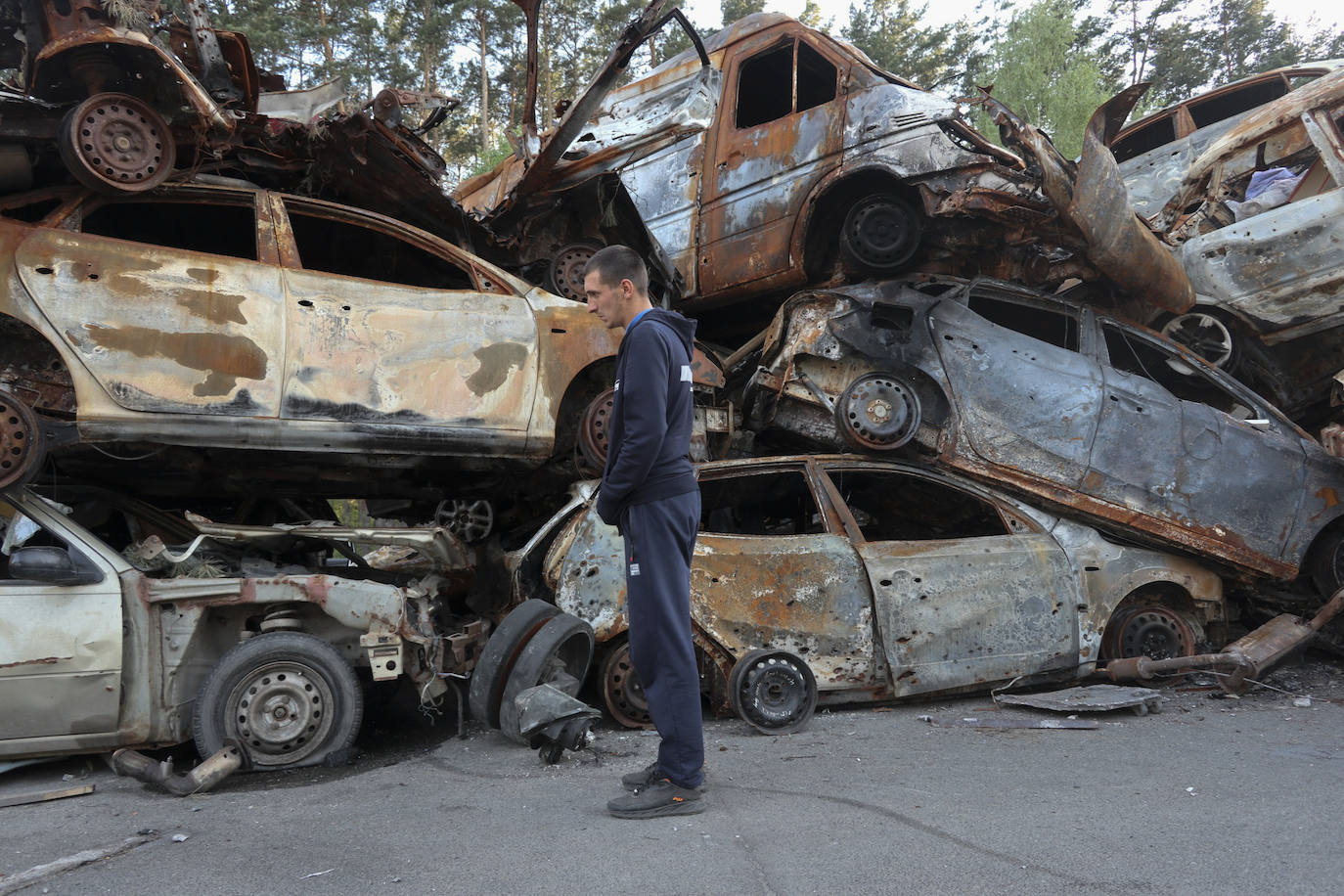 Fotos: De Bucha a Borodyanka, un recorrido por el apocalipsis ruso