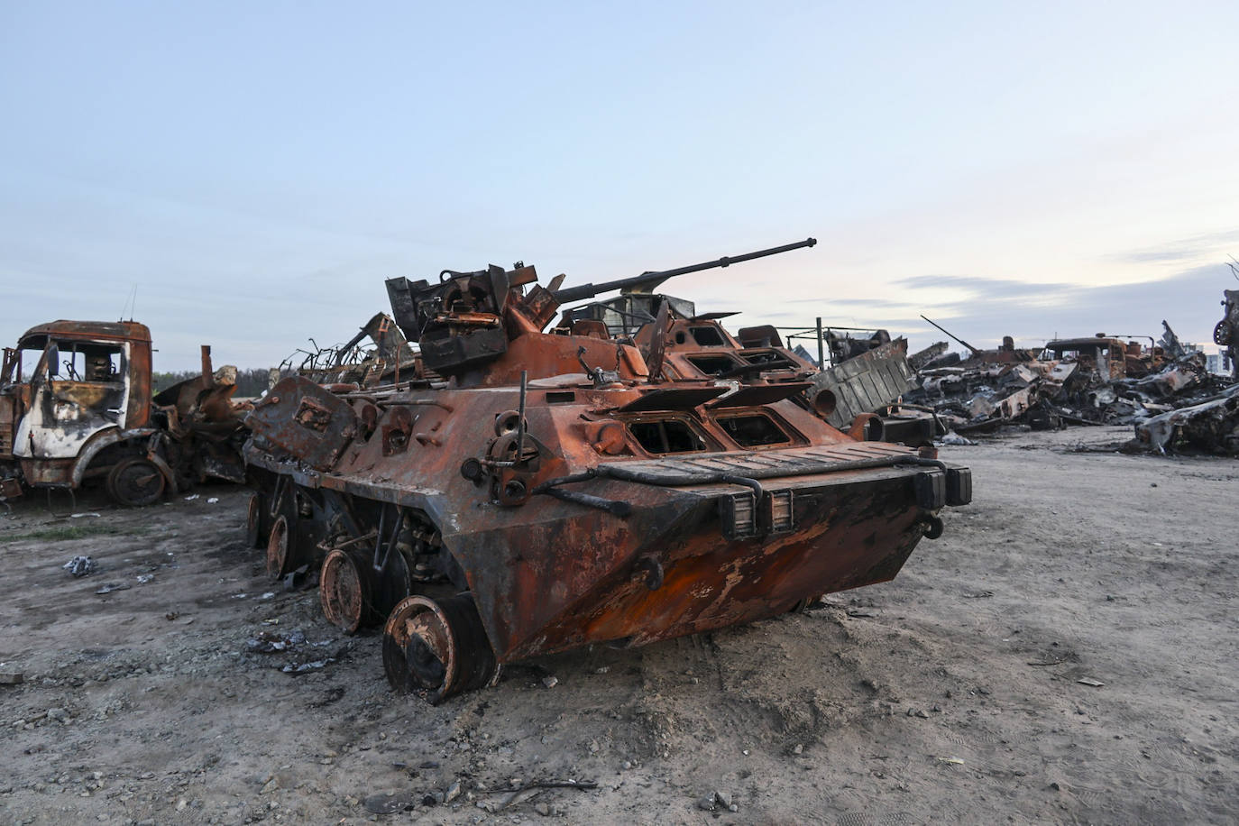 Fotos: De Bucha a Borodyanka, un recorrido por el apocalipsis ruso