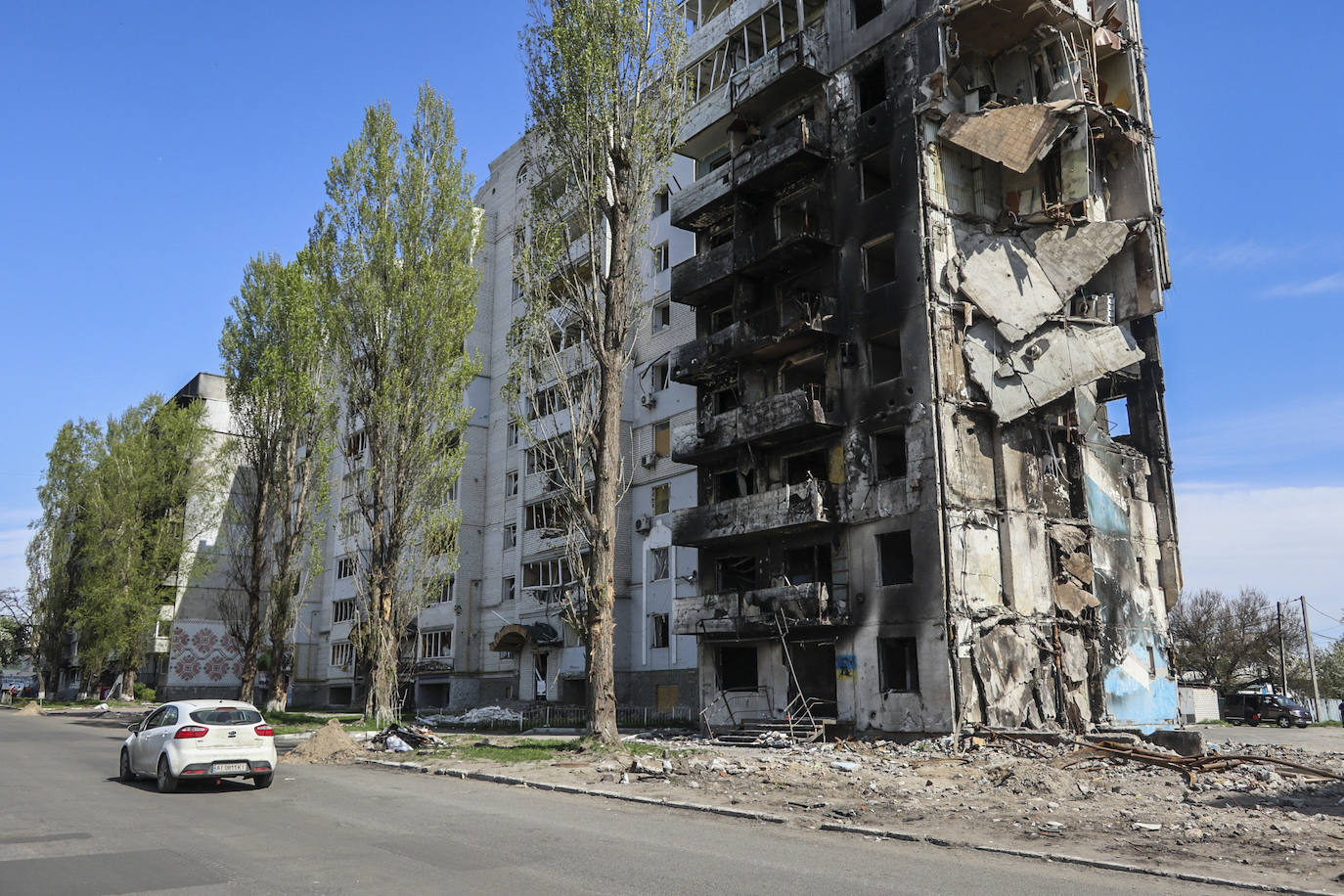 Fotos: De Bucha a Borodyanka, un recorrido por el apocalipsis ruso